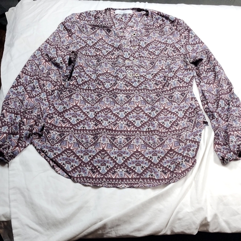 Libby Edelman women's large sized Bohemian top